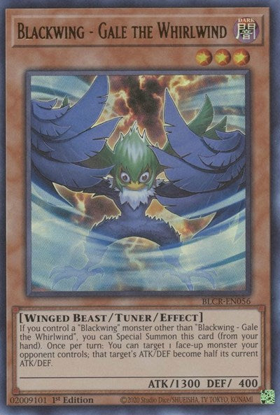 Blackwing - Gale the Whirlwind (Ultra Rare) [BLCR-EN056-UR]