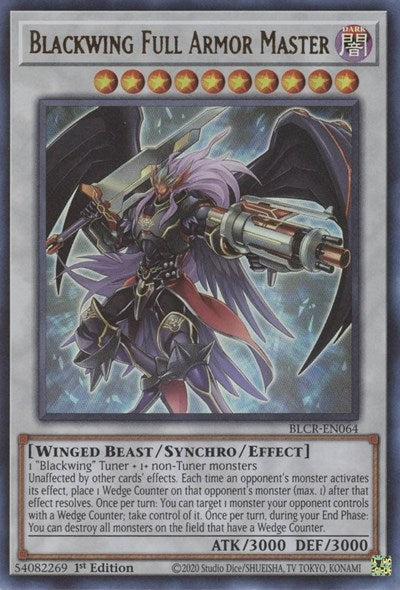 Blackwing Full Armor Master (Ultra Rare) [BLCR-EN064-UR]