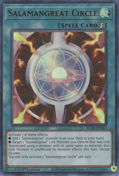 Salamangreat Circle (Ultra Rare) [BLCR-EN087-UR]