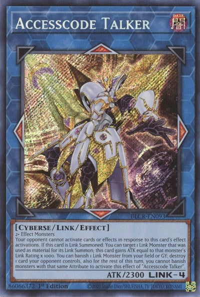 Accesscode Talker (Secret Rare) [BLCR-EN093-SeR]