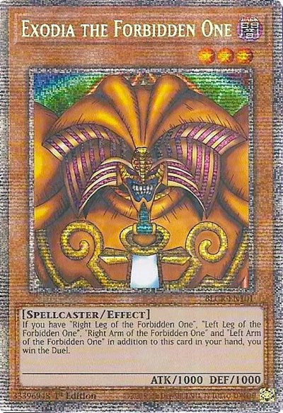 Exodia the Forbidden One (Starlight Rare) [BLCR-EN101-StR]