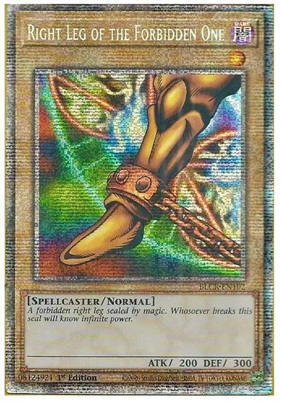 Right Leg of the Forbidden One (Starlight Rare) [BLCR-EN102-StR]