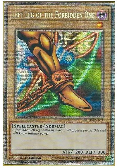 Left Leg of the Forbidden One (Starlight Rare) [BLCR-EN103-StR]