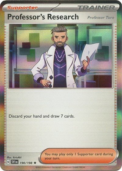 Professor's Research - 190/198 (Rare) [SVI-190-R]