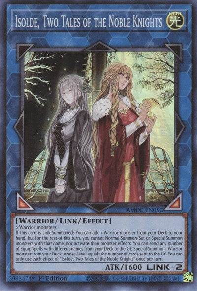 Isolde, Two Tales of the Noble Knights (Super Rare) [AMDE-EN052-SuR]