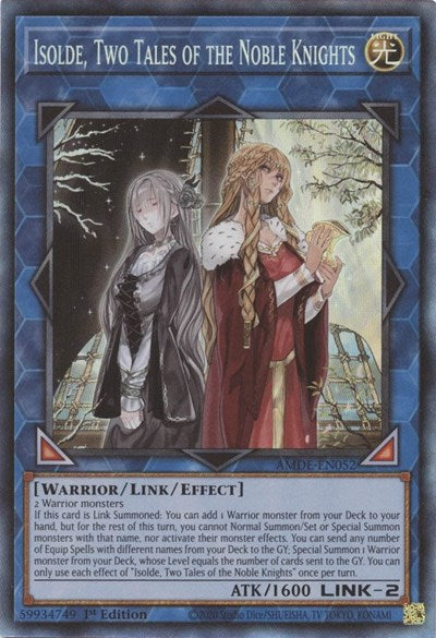 Isolde, Two Tales of the Noble Knights (Collector's Rare) [AMDE-EN052-CR]