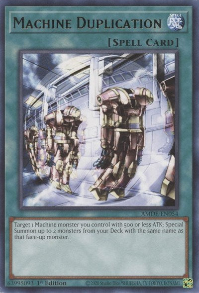 Machine Duplication (Rare) [AMDE-EN054-R]