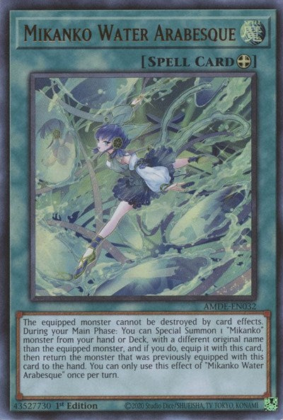 Mikanko Water Arabesque (Ultra Rare) [AMDE-EN032-UR]