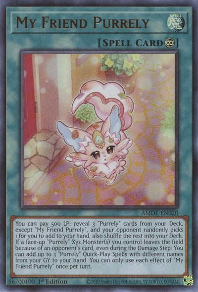 My Friend Purrely (Ultra Rare) [AMDE-EN020-UR]