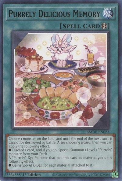 Purrely Delicious Memory (Rare) [AMDE-EN023-R]