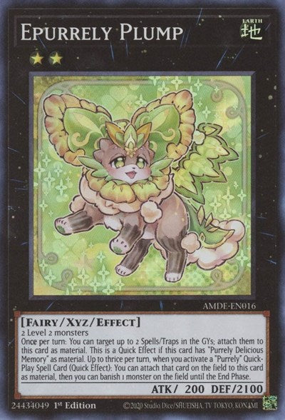 Epurrely Plump (Super Rare) [AMDE-EN016-SuR]