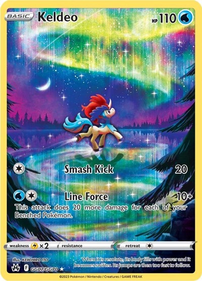 Keldeo - GG07/GG70 (Ultra Rare) [CRZ-GG07-UR]