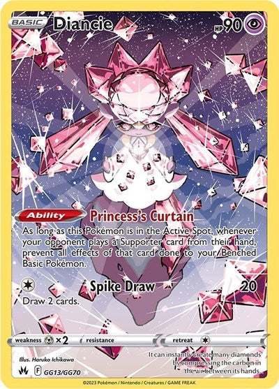 Diancie - GG13/GG70 (Ultra Rare) [CRZ-GG13-UR]