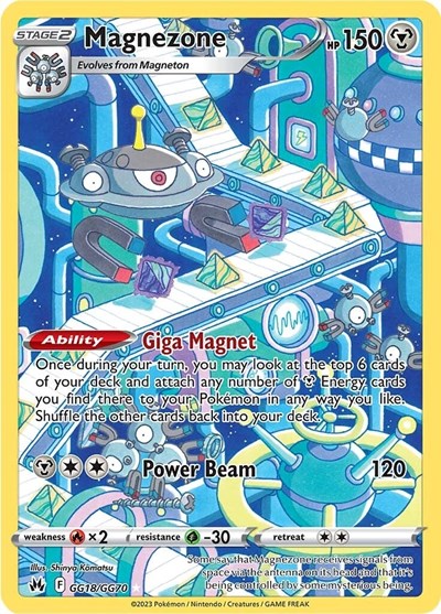 Magnezone - GG18/GG70 (Ultra Rare) [CRZ-GG18-UR]