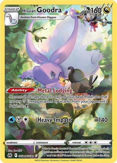 Hisuian Goodra - GG21/GG70 (Ultra Rare) [CRZ-GG21-UR]