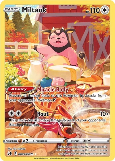 Miltank - GG24/GG70 (Ultra Rare) [CRZ-GG24-UR]