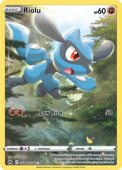 Riolu - GG26/GG70 (Ultra Rare) [CRZ-GG26-UR]