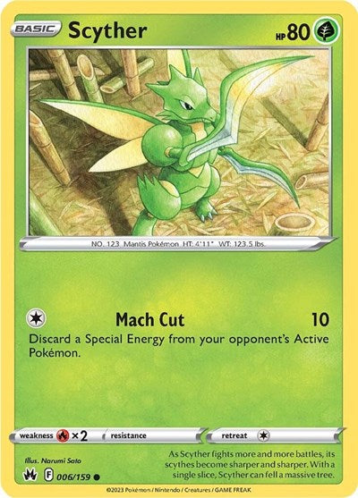 Scyther - 006/159 (Common) [CRZ-006-C]