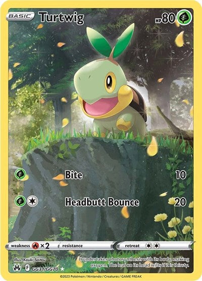 Turtwig - GG31/GG70 (Ultra Rare) [CRZ-GG31-UR]