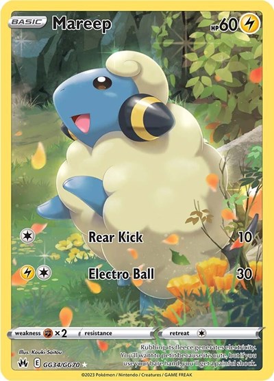 Mareep - GG34/GG70 (Ultra Rare) [CRZ-GG34-UR]