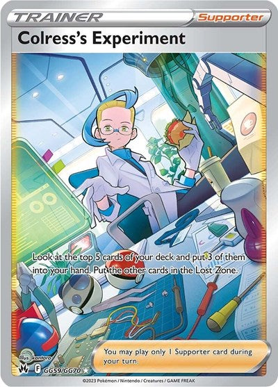 Colress's Experiment - GG59/GG70 (Ultra Rare) [CRZ-GG59-UR]