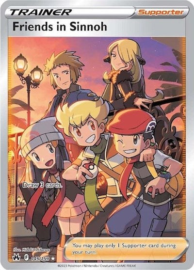 Friends in Sinnoh - 149/159 (Ultra Rare) [CRZ-149-UR]