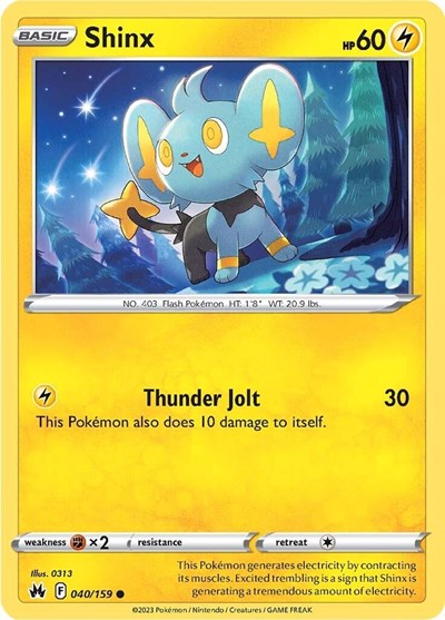 Shinx - 040/159 (Common) [CRZ-040-C]