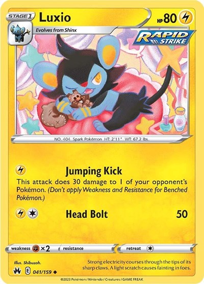 Luxio - 041/159 (Uncommon) [CRZ-041-U]