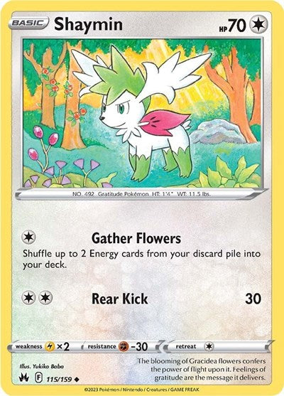 Shaymin - 115/159 (Uncommon) [CRZ-115-U]