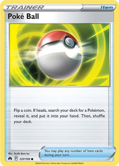 Poke Ball - 137/159 (Common) [CRZ-137-C]