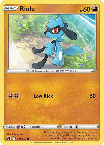 Riolu - 071/159 (Common) [CRZ-071-C]