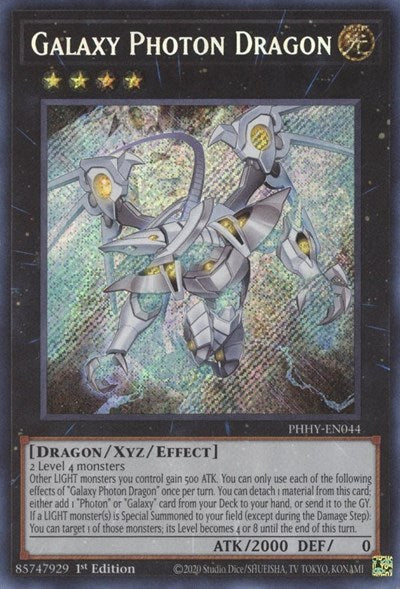 Galaxy Photon Dragon (Secret Rare) [PHHY-EN044-SeR]