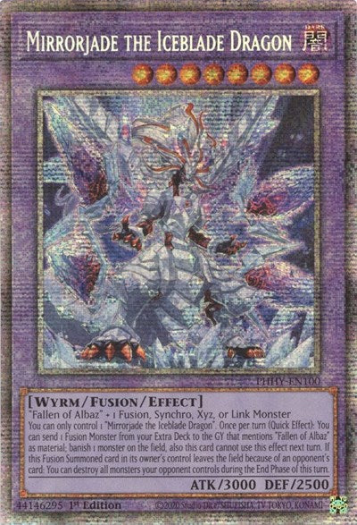 Mirrorjade the Iceblade Dragon (Starlight Rare) [PHHY-EN100-StR]