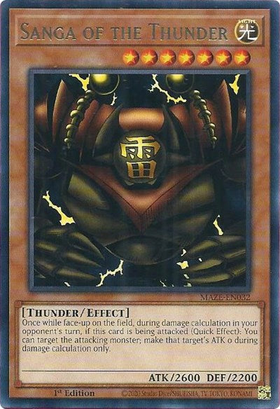 Sanga of the Thunder (Rare) [MAZE-EN032-R]