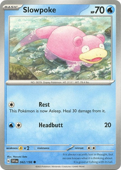 Slowpoke - 042/198 (Common) [SVI-042-C]