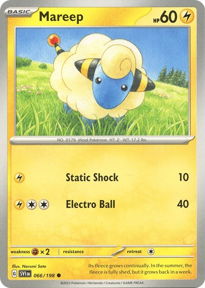 Mareep - 066/198 (Common) [SVI-066-C]