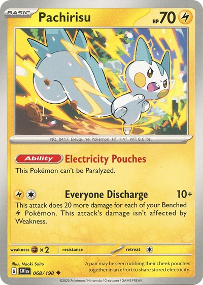 Pachirisu - 068/198 (Uncommon) [SVI-068-U]