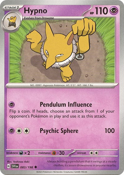 Hypno - 083/198 (Uncommon) [SVI-083-U]