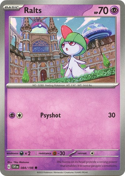 Ralts - 084/198 (Common) [SVI-084-C]