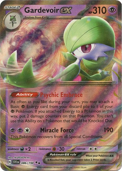 Gardevoir ex - 086/198 (Double Rare) [SVI-086-DR]