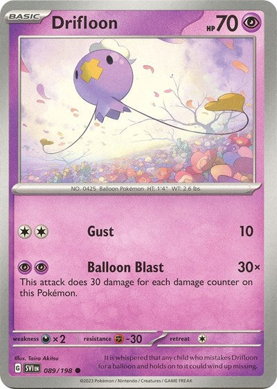 Drifloon - 089/198 (Common) [SVI-089-C]