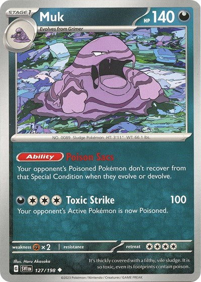 Muk - 127/198 (Uncommon) [SVI-127-U]