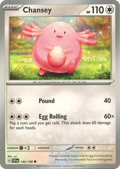 Chansey - 144/198 (Common) [SVI-144-C]