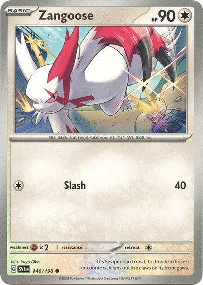 Zangoose - 146/198 (Common) [SVI-146-C]