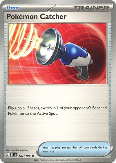 Pokemon Catcher - 187/198 (Common) [SVI-187-C]