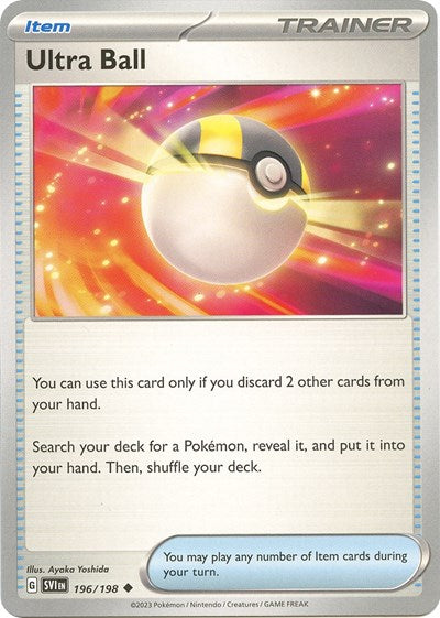 Ultra Ball - 196/198 (Uncommon) [SVI-196-U]