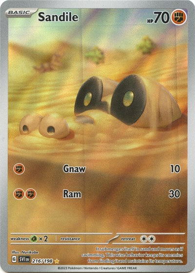 Sandile - 216/198 (Illustration Rare) [SVI-216-IR]