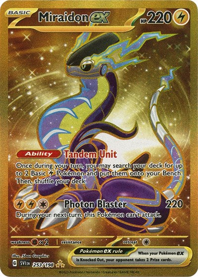 Miraidon ex - 253/198 (Hyper Rare) [SVI-253-HYR]