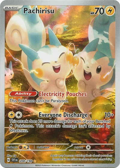 Pachirisu - 208/198 (Illustration Rare) [SVI-208-IR]