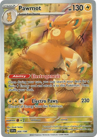 Pawmot - 209/198 (Illustration Rare) [SVI-209-IR]